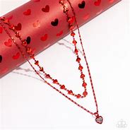 Cupid Combo Red Necklace