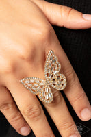 Flauntable Flutter Gold Ring