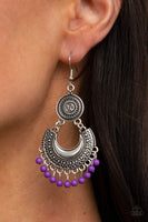 YES I Cancun Purple Earrings