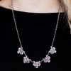 Envious Elegance Pink Necklace