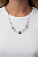 Inspirational Irisdescence Purple Necklace