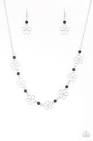 Always Abloom Black Necklace