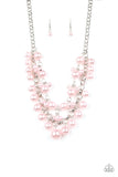 Ballroom Service Pink Necklace