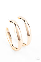 BEVEL In It Gold Earrings