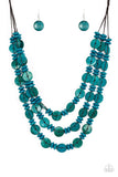 Barbados Bopper Blue Necklace