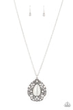 Bewitched Beam White Necklace