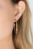 Chic As Can Be Gold Earrings