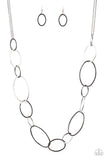 City Circuit Black Necklace