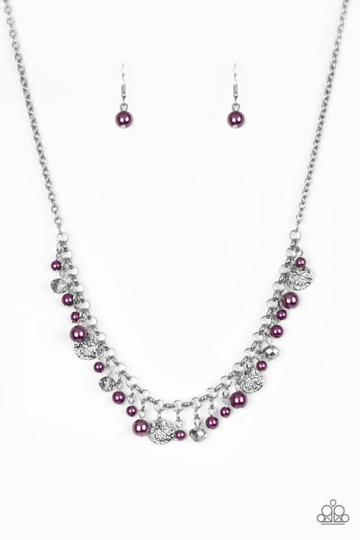 Casual Cache Purple Necklace