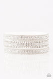 Dangerously Drama Queen White Bracelet