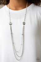 Dare To Dazzle Silver Necklace