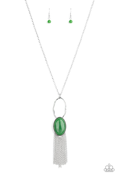 Dewy Desert Green Necklace