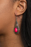 Eastern Essence Pink Earrings