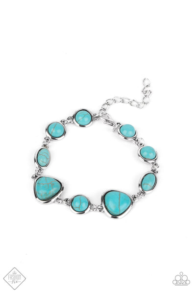 Eco-Friendly Fashionista Blue Bracelet