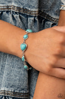 Eco-Friendly Fashionista Blue Bracelet