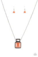 Ethereally Elemental Orange Necklace