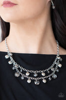 Ethereally Ensconced Silver Necklace