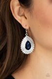 Exquisitely Explosive Blue Earrings