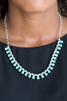 Extinct Species Blue Necklace