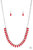 Extinct Species Red Necklace