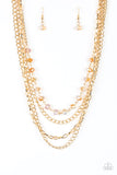 Extravagant Elegance Gold Necklace