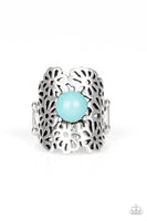 Flower Shower Blue Ring