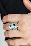 Flower Shower Blue Ring