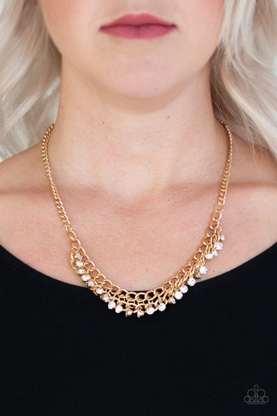 Glow and Grind Gold Necklace