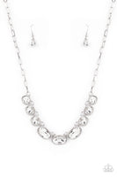 Gorgeously Glacial White Necklace