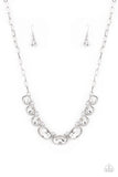 Gorgeously Glacial White Necklace