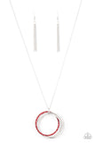 Harmonic Halos Red Necklace