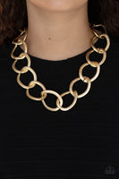 Industrial Intimidation Gold Necklace