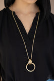 Innovated Idol Gold Necklace