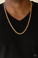 Instant Replay Gold Necklace