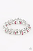 Let There BEAM Light Pink Bracelet