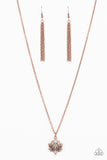 Lotus Retreat Copper Necklace