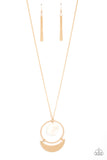 Moonlight Sailing Gold Necklace