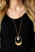 Moonlight Sailing Gold Necklace