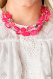 Oceanic Opulence Pink Necklace