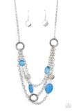 Oceanside Spa Blue Necklace