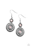 Opulent Outreach Pink Earrings