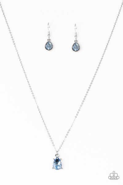 Classy Classicist Blue Necklace