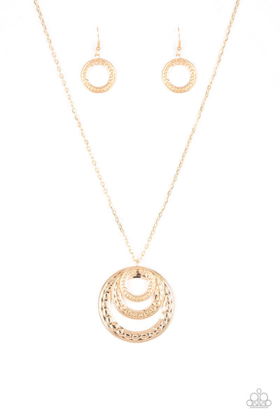 Savagely She Wolf Gold Necklace