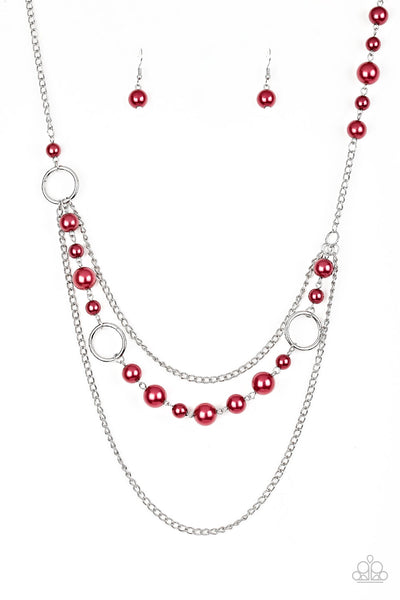 Party Dress Princess Red Necklace