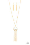 Terra Tassel Gold Necklace