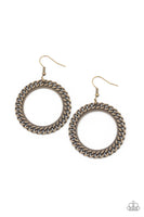 Above the RIMS Brass Earrings