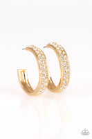 Cash Flow Gold Earrings