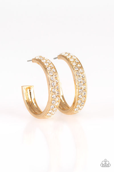 Cash Flow Gold Earrings