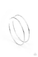 Voluptuous Volume Silver Hoop Earrings