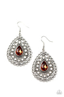 Eat, Drink & BEAM Merry Brown Earrings